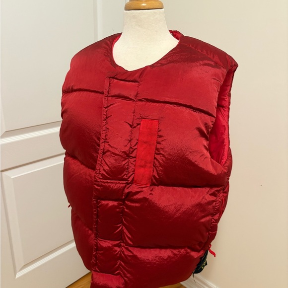 Stone Island Other - Stone Island Red and Black Patch Detail